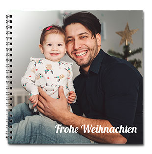 Fotobuch Ringbindung A4 quadratisch